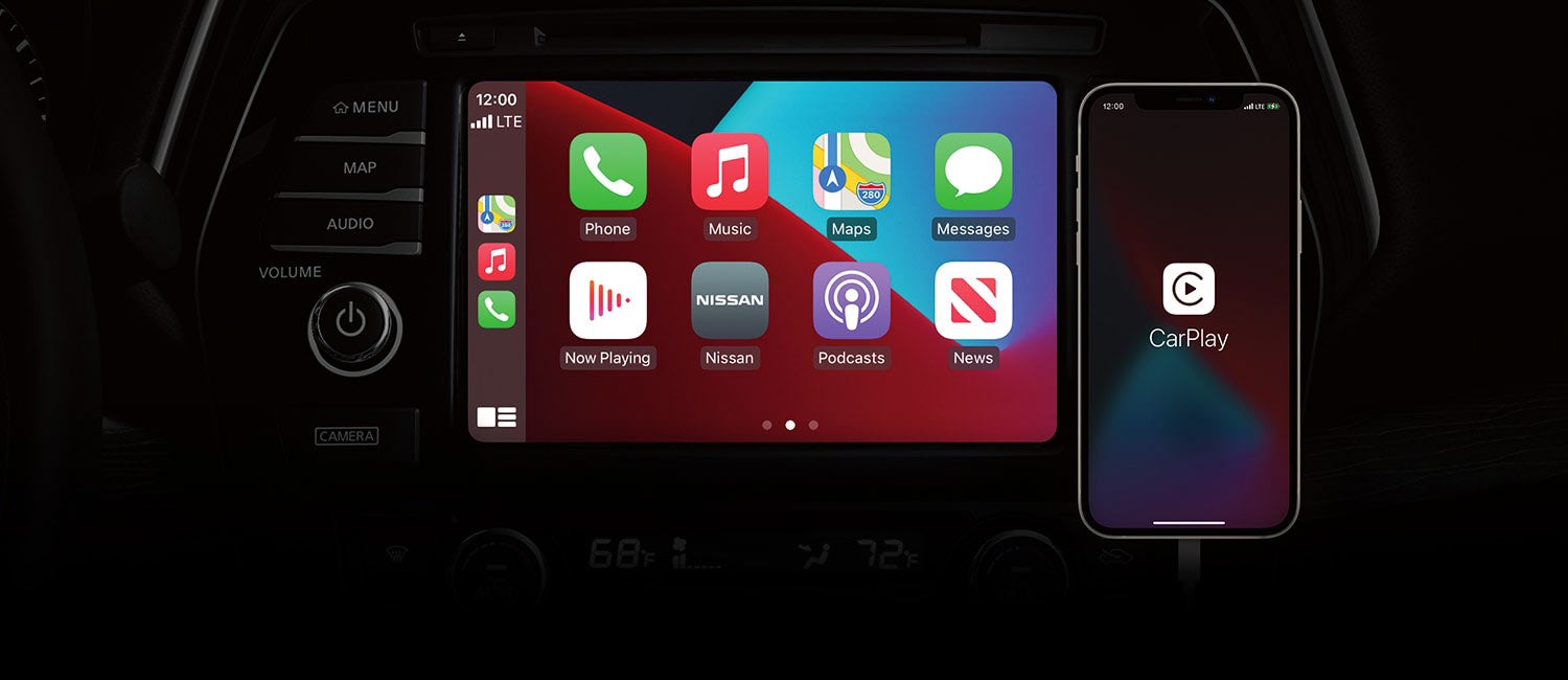 2022 Nissan Maxima touch screen with carplay connected apps | JP Nissan in Blytheville AR